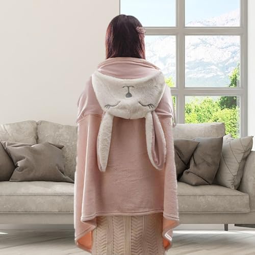 Travel Neck Pillow Blanket Set – 2 In 1 Travel Head Pillow And Blanket | Comfortable Travel Pillow With Hood For Airplane, Long Flights, Road Trips | Soft Flannel Blanket And Pillow Combo - Image 3