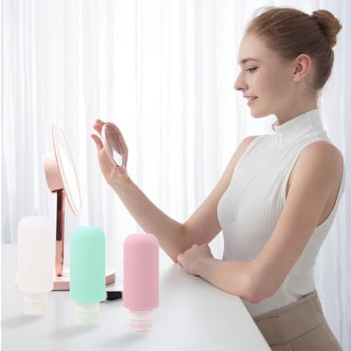 200ml Silicone Travel Bottle for Toiletries, 3 Pack Leak Proof Refillable Squeezable Containers for Lotion Liquid Shampoo, Conditioner, Toiletries, BPA Free and TSA Approved Travel Accessories - Image 7