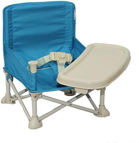 Baby Booster Seat + Tray | Folding Travel Chair | Camping, Picnics, Grandma?s | Travel High Chair