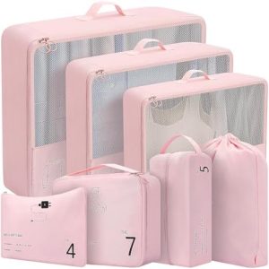 Packing Cubes, Packing Cubes for Suitcases, Suitcase Organiser Bags, Travel Packing Cubes, Travel Cubes, Packing Cube