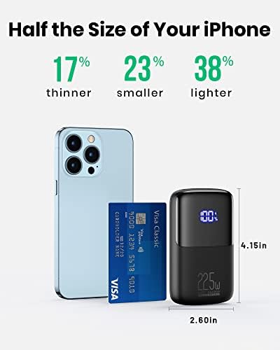 INIU Power Bank, 22.5W Fast Charging 10000mAh Battery Pack USB C Input & Output Portable Charger, PD3.0 QC4.0 Mini Portable Battery Bank for iPhone 16 15 14 13 Pro Max Mini Plus Samsung S22 S21 - Image 3