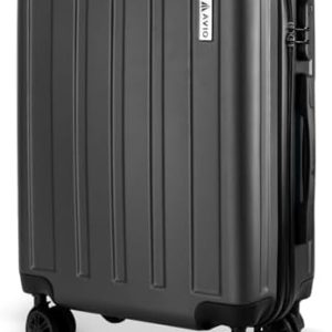 AVIO Jett Cabin Suitcase 55x40x20cm - Lightweight Double-Wheel Luggage Bag, 2 Internal Pockets, Telescopic Handle w/ 3 Heights, Durable ABS Hard Shell - Approved by Most Airlines
