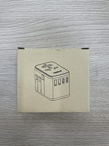 TESSAN Universal Travel Adapter Worldwide with 2 USB C and 2 USB A Ports, Universal Plug Adaptor UK to World, International Travel Adapter for Multi Countries EU, USA, UK, Australia, Thailand etc. - Image 7