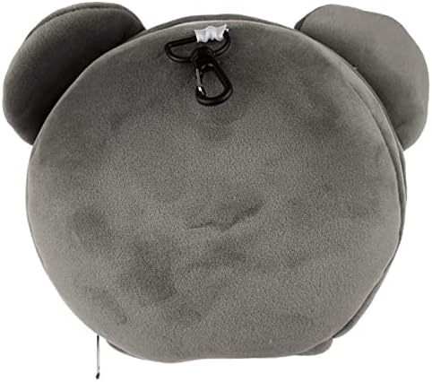 Puckator Relaxeazzz Adoramals Koala Round Plush Travel Pillow & Eye Mask - Sleep Eye Mask Masks - Kids Travel Accessories For Sleeping Airplane - Flight Plane Neck Pillow Pillows - Image 11