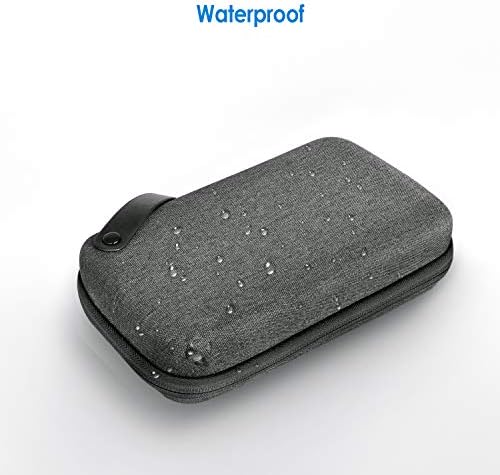 Travel Accessories Organizer Case, Gadget Pouch Portable Electronic Pouch for MacBook Power Adapter, Cable, Stylus Pen, SD Card, Power Bank, USB Flash Drive - Image 5