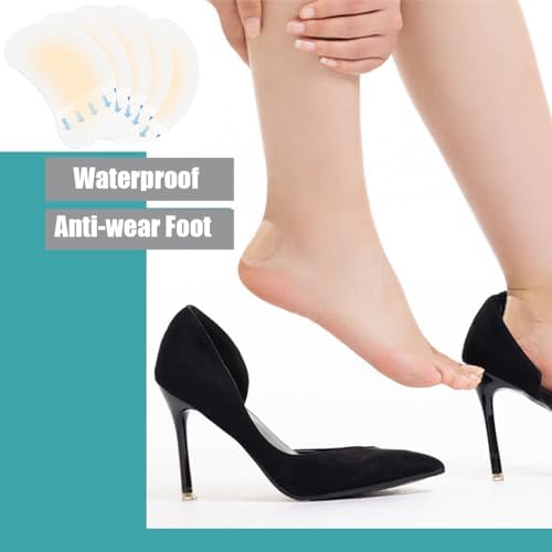 20 Pack Invisible Blister Plasters - Hydrocolloid Blister Cushion Gel, Waterproof for Heel & Skin, Faster Healing Wound - Image 5