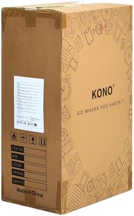 Kono Suitcase Lightweight ABS Hard Shell Carry-Ons Cabin Case 12'' and 20'' Luggage Set with TSA Lock Luggage Sets of 4 Piece Included Duffels Bag & Toiletry Bag for Travel(Cream White) - Image 13