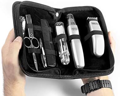 Wahl Grooming Gear Ultimate Travel Kit, Beard Trimmer for Men, Travel Set, Hair Trimmers for Men, Nose Hair Trimmer, Stubble Trimmers, Male Grooming, Travel Set - Image 6