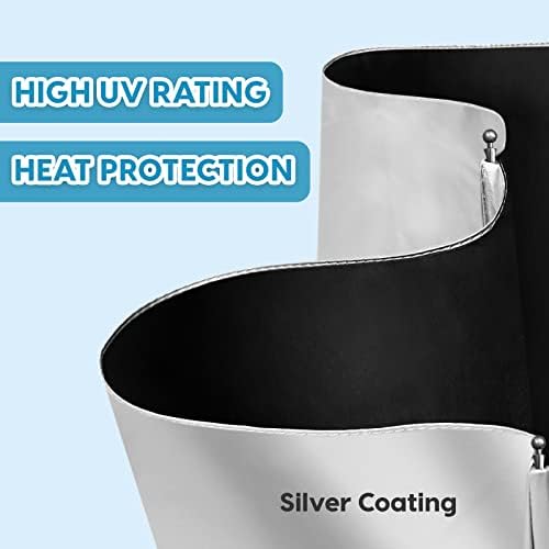 ZOMAKE Compact Umbrella with UPF 50+ UV Protection, Auto Open/Close, Silver Coating, Travel Umbrella for Men & Women - Image 4