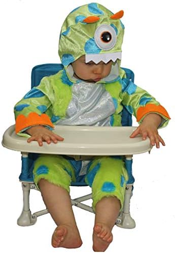 Baby Booster Seat + Tray | Folding Travel Chair | Camping, Picnics, Grandma?s | Travel High Chair - Image 2
