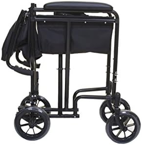 Folding Transport Travel Transit Lightweight Follding Wheelchair - Image 2