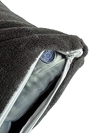 Cabin Max 2 in1 Travel Blanket and Pillow Set - Warm Blanket and Inflatable Pillow in One - Space Saving & Ideal as Airplane and Car Travel Accessory - Travel Must Have… - Image 5