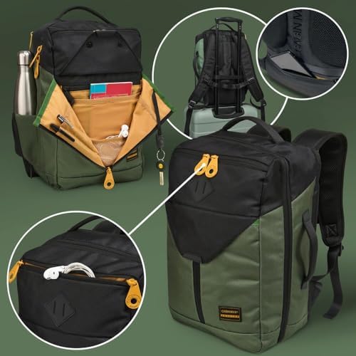 Cabin Max Travel Bag for Ryanair Cabin Bags 40x20x25 Underseat, Carry On Backpack, Travel Backpack, Cabin Bag, Hand Luggage Bag, Cabin Backpack, Laptop & Secret Pocket - Recycled RPET 20l - Equator X - Image 2