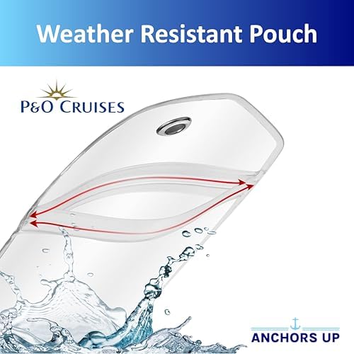 P&O Cruise Luggage Tag Holders [4 Pack] – Waterproof, Durable with Steel Loops – Fits All P&O Cruise Ships for Cruising in 2025, 2026 and 2027 – Cruise Essentials - Image 3