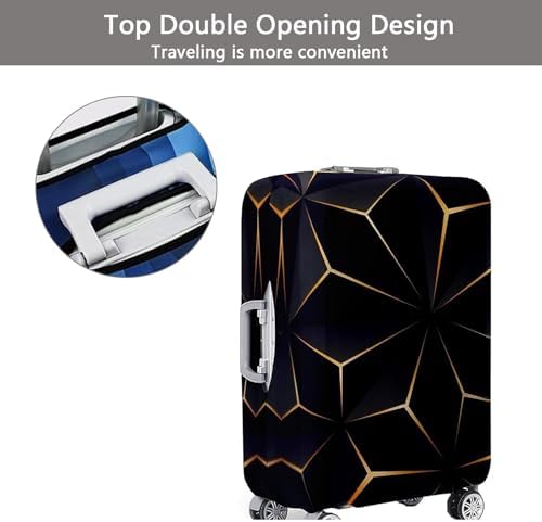Anseom Travel Luggage Cover Elastic Suitcase Covers Travel Trolley Case Cover Anti-Scratch Travel Suitcase Protector Washable Luggage Covers Trolley Case Protective Cover for 18-32 Inch Luggage - Image 5