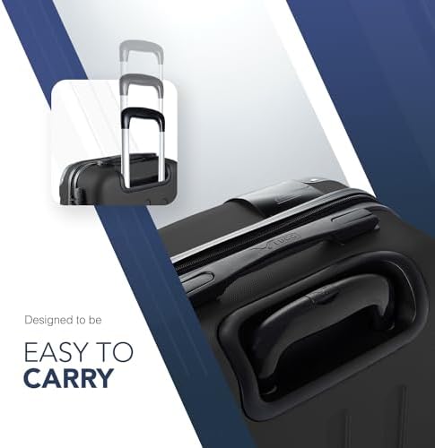 LUGG 20 Inch Skywander Lightweight Travel Cabin Bag - Carry On Approved Suitcase, ABS Shell Protection, Water Resistant & Safe Locking System - Easyjet Overhead Compliant (55x20x35cm) - Image 4