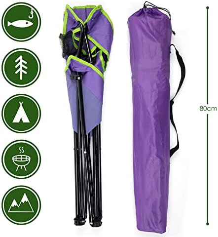 just be... Folding Camping Chair for Adults and for Kids Lightweight Foldable Chair Suitable for Outdoors. Chairs for the Beach, Lawn, Camp, Fishing Trip and Garden - Image 7