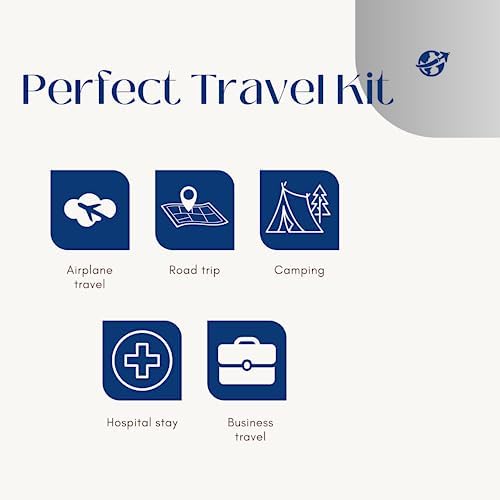 Travel Toiletries Set for Women - Holiday Essentials Mini Toiletry Set for Travel, Hospital or Over Night Stay - Airport Security Approved Liquids - Quality Personal Care for Women - Image 7
