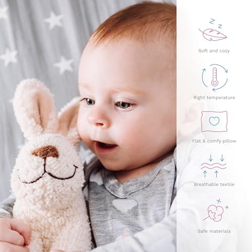 2 Piece Baby Children Quilt Duvet & Pillow Set 120x90 cm to fit Toddler Cot Bed (Big Stars) - Image 2