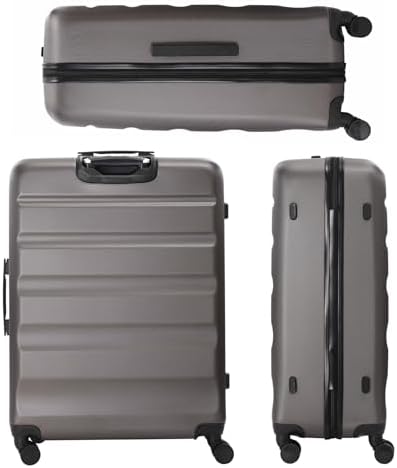 Aerolite Large Lightweight ABS Hard Shell Travel Hold Check in Luggage Spinner Suitcase with 4 Wheels, 29" - Image 7