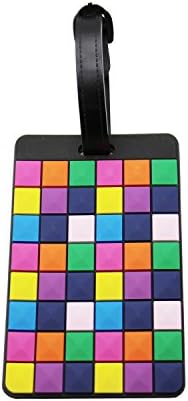 LJY Travel Luggage Suitcase Labels ID Tags Business Card Holder, Set of 8 - Image 5