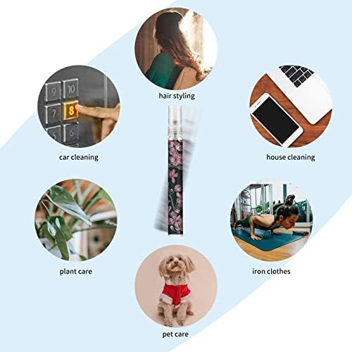 6 Pcs Portable Travel Refillable Perfume Atomizer Bottle,10ml Perfume Atomiser Bottles,Fragrance Spray Bottle, Scent Pump Case for Women and Men - Image 2