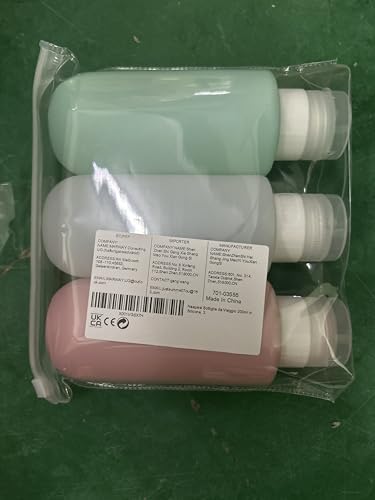 200ml Silicone Travel Bottle for Toiletries, 3 Pack Leak Proof Refillable Squeezable Containers for Lotion Liquid Shampoo, Conditioner, Toiletries, BPA Free and TSA Approved Travel Accessories - Image 8