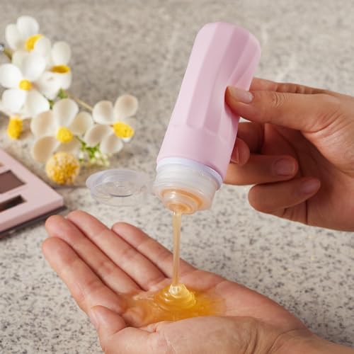 INSFIT Travel Bottles for Toiletries, CAA Approved 90ml Travel Containers for Toiletries, BPA Free Leak Proof Squeezable Travel Size Bottles for Shampoo Conditioner Lotion Body Wash with Labels - Image 4