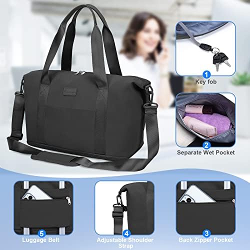 Designed for Ryanair Cabin Bags 40x20x25 Underseat Convertible Carry on Cabin Bag 45X36X20 for New Easyjet Under Seat Cabin Bag Small Travel Hand Luggage Flight Bags for Planes - Image 3