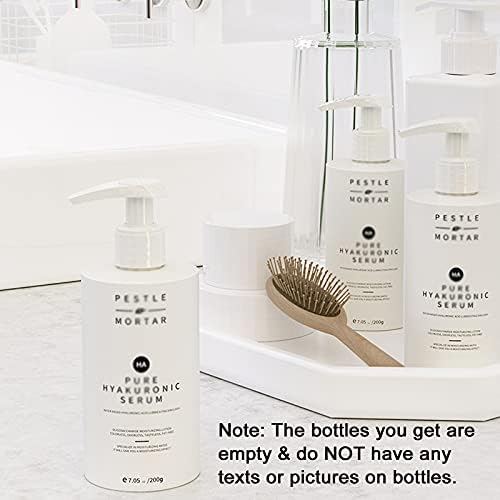 2PCS 200Ml Empty Pump Bottles Lotion Dispenser Plastic Refillable Travel Bottle BPA Free Bathroom Kitchen Shower Container Gel Storage Holder for Toiletries Shampoo Conditioner Liquid Soap - Image 6