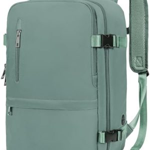 for Ryanair Cabin Bags 40x20x25 Underseat Travel Backpack Cabin Size for Mens Womens Hand Luggage Carry-Ons Laptop Backpack for Men Under Seat Flight Bag, with Chest Strap