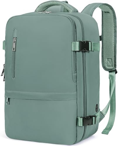 for Ryanair Cabin Bags 40x20x25 Underseat Travel Backpack Cabin Size for Mens Womens Hand Luggage Carry-Ons Laptop Backpack for Men Under Seat Flight Bag, with Chest Strap