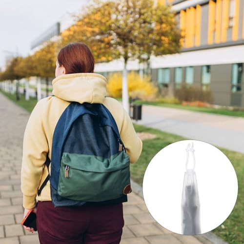 sourcing map Umbrella Bags Waterproof Folding Portable Storage Bag Reusable Wet Umbrella Sleeves with Drawstring for Outdoor Carry Travel Home Storage - Image 6