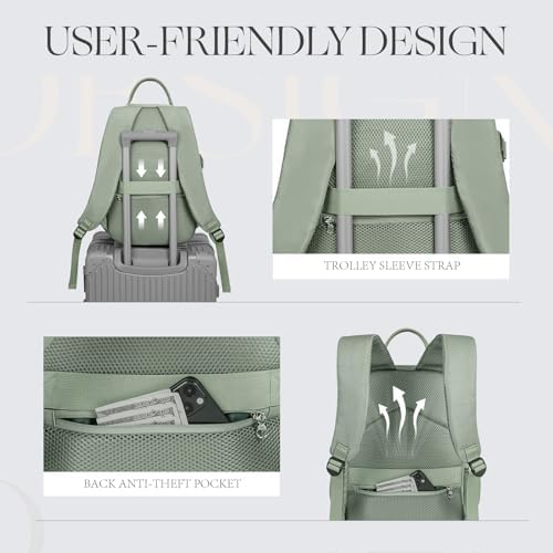 for Ryanair Cabin Bags 40x20x25 Underseat Anti Theft Carry-ons, Travel Backpack Cabin Size Hand Luggage Bag with Water Bottle Holder - Image 4