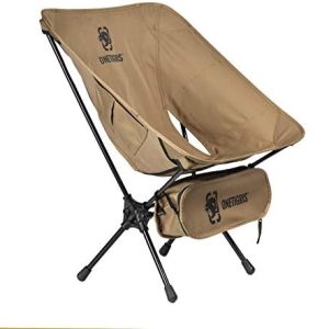 OneTigris PROMENADE Folding Camping Chair, 150kg Capacity Compact Outdoor Chair for Camping Hiking Garden Travel Beach Picnic Lightweight Backpacking