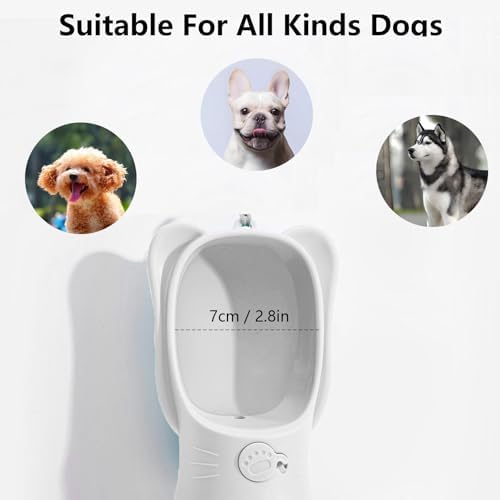 Alitent Portable Leakproof Dog Water Bottle Bowl with Snack Container, Travel Water Bowls, Stuff Food Drinking Thinyey, Hand Free Walking Accessories Small Dogs Breesd UK - Image 9