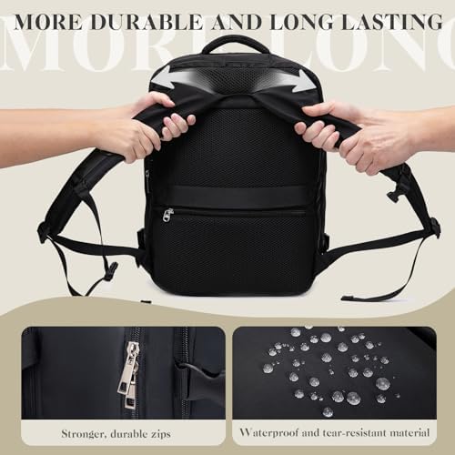 for Easyjet Cabin Bag 45x36x20, Waterproof Underseat Cabin Bag Travel Backpack, Carry on Hand Luggage Backpack With Charging Port and Anti Theft Pocket - Image 5