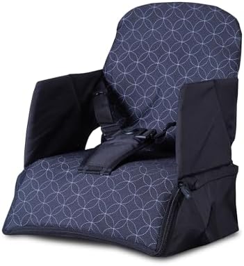 Red Kite Travel Booster Seat - Soft and Comfortable Foam Seat (Black) - Image 4