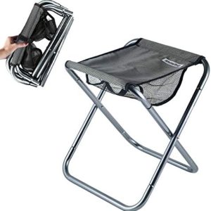 Small Portable Folding Stool,Mini Outdoor Camping Folding Chairs,Collapsible Camp Stool Lightweight for Camping,Fishing,Picnic,Travel and Hiking