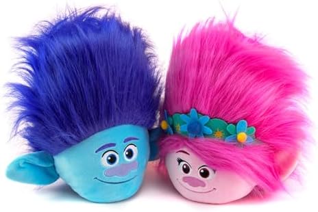 Trolls Armrest Buddy Stuffed Plush Travelling Toy With Blanket 13” - Kids Ultimate Travel Pillow Companion Set (Branch) - Image 9