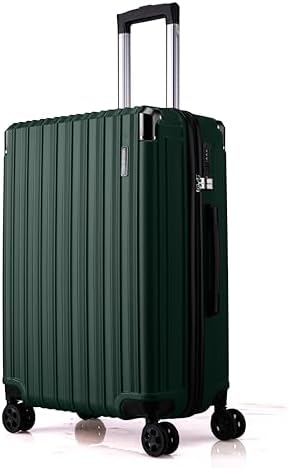 Medium Suitcase Hard Shell | Lightweight Suitcase | Aluminum Telescopic Handle | TSA 3 Digit Combination Lock | 4 Dual Spinner Wheels. (Green, Medium 24") - Image 7