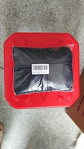 Small Cabin Bag 40x20x25 for Ryanair Airlines Underseat Travel Bag Water-Resistant Hand Luggage Bag Holdall Bag Weekend Overnight Bag for Women Men by WANDF (Dark Blue 20L with Should Strap) - Image 10