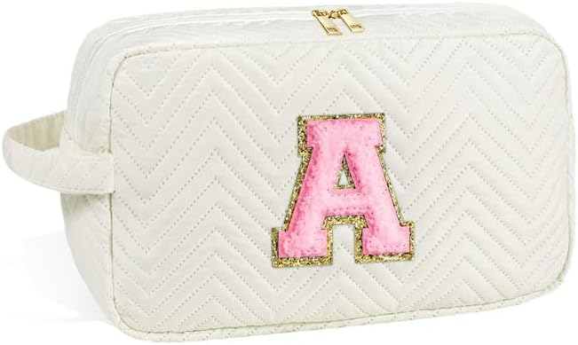 Toiletry Bag for Women - Personalised Makeup Bag Portable Travel Wash Bag Make Up Bag with Handle Birthday Gifts