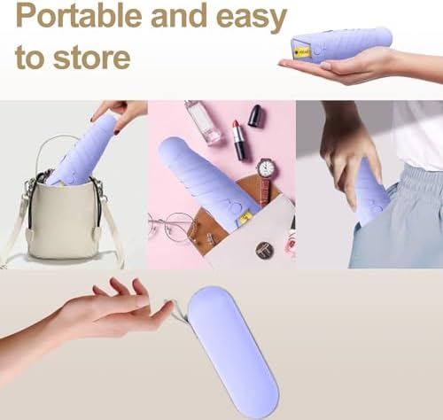 Mini Umbrella, 8 Ribs Folding Compact Sun Rain Lightweight, Anti-UV Travel Umbrellas with Capsule Case for Men Women Teens - Image 6