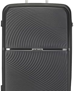 British traveller Hartschale Koffer Trolley PP Handgepäck Reisekoffer mit 4 Spinnerräder Rollkoffer TSA-Schloß Teleskopgriff Suitcase