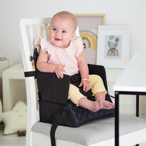 Red Kite Travel Booster Seat - Soft and Comfortable Foam Seat (Black) - Image 2