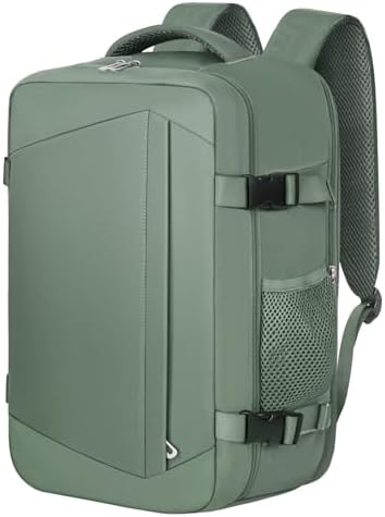 Cabin Bags 40x20x25 for Ryanair Underseat Carry-Ons Travel Bag - Hand Luggage Backpack Cabin Bag Small Size 20L - Office Daypack School Bag (Green)