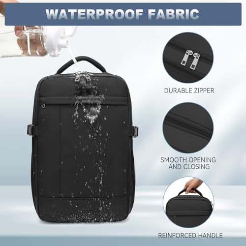 for Ryanair Cabin Bags 40x20x25 Underseat Carry-ons Travel Backpack with Anti Theft Bag 20L Flight Bag with USB Charging Port - Image 7