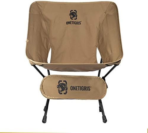 OneTigris PROMENADE Folding Camping Chair, 150kg Capacity Compact Outdoor Chair for Camping Hiking Garden Travel Beach Picnic Lightweight Backpacking - Image 4