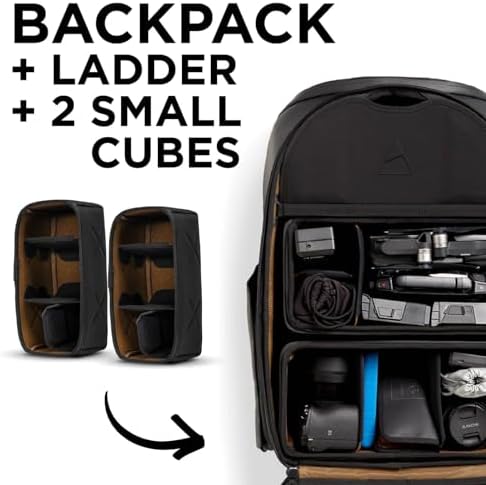Gomatic Peter McKinnon Camera Bag Backpack - 25L Capacity Travel DSLR Camera Rucksack - Fit Multiple Cameras, 16" Laptop, Drones & Photography Accessories, Most Functional Water Resistant Back Pack - Image 2